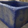 LAVABO SQUADRO 40X40X15 AFFRESCATO OSSIDO COBALTO - immagine 7