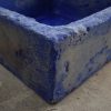 LAVABO SQUADRO 40X40X15 AFFRESCATO OSSIDO COBALTO - immagine 8