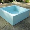 LAVABO IN PIETRITE CELESTE ANTICO 40X40X15 - immagine 11
