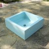 LAVABO IN PIETRITE CELESTE ANTICO 40X40X15 - immagine 12