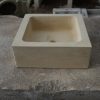 LAVABO SQUADRO 15 IN PIETRITE NATURALE - immagine 9